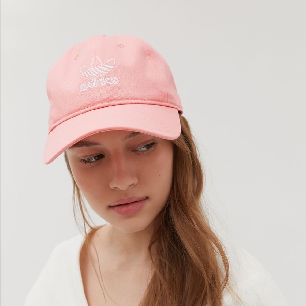 adidas Originals Outline Logo Relaxed Baseball Hat - Picture 4 of 8